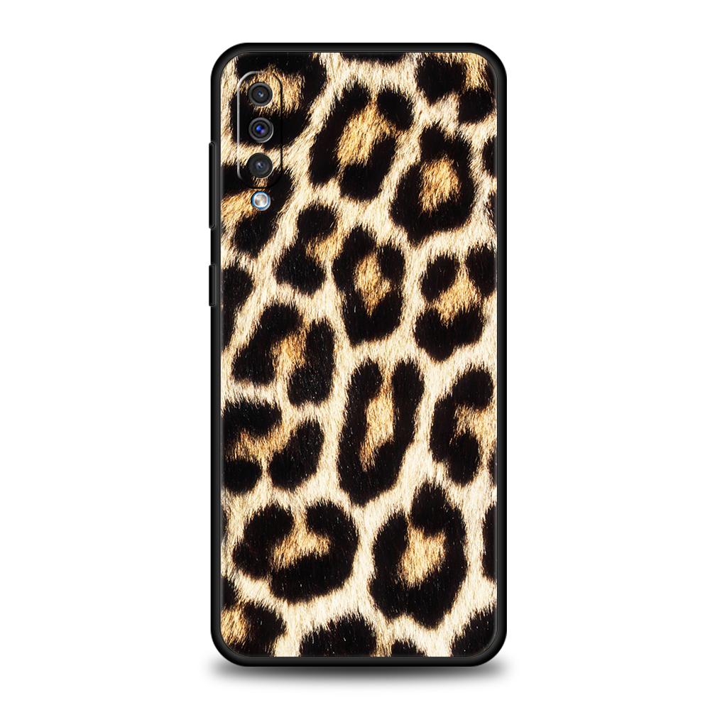 Fashion Tiger Leopard Print Case For Samsung A56 A36 A26 A24 A16 A14 A12 A32 A50 A70 A22 A40 A34 A54 A42 A52 A04s A06 5G Cover