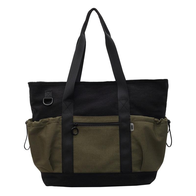 Large-capacity bag women's new fashionable versatile shoulder bag commuter tote bag casual handbag