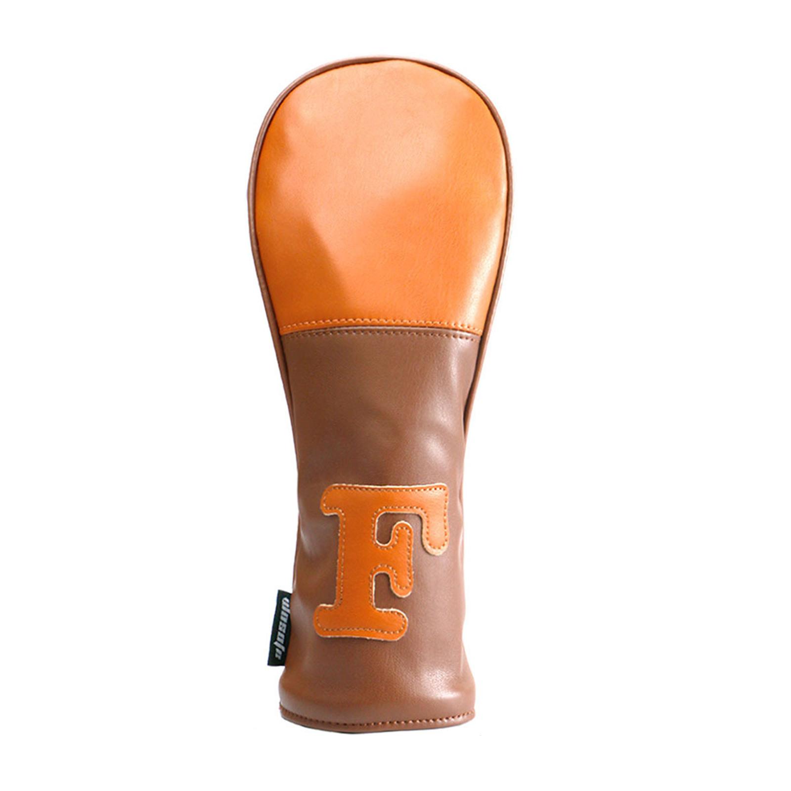 

3 шт./набір або 1 шт. Гольф-накидки на голову з ПУ шкіри | Оксамитова підкладка Захисники для драйвера/фервейного кліба/гібрида | Водонепроникний дизайн проти подряпин | Універсальний розмір для гольфу 1pc Fairway