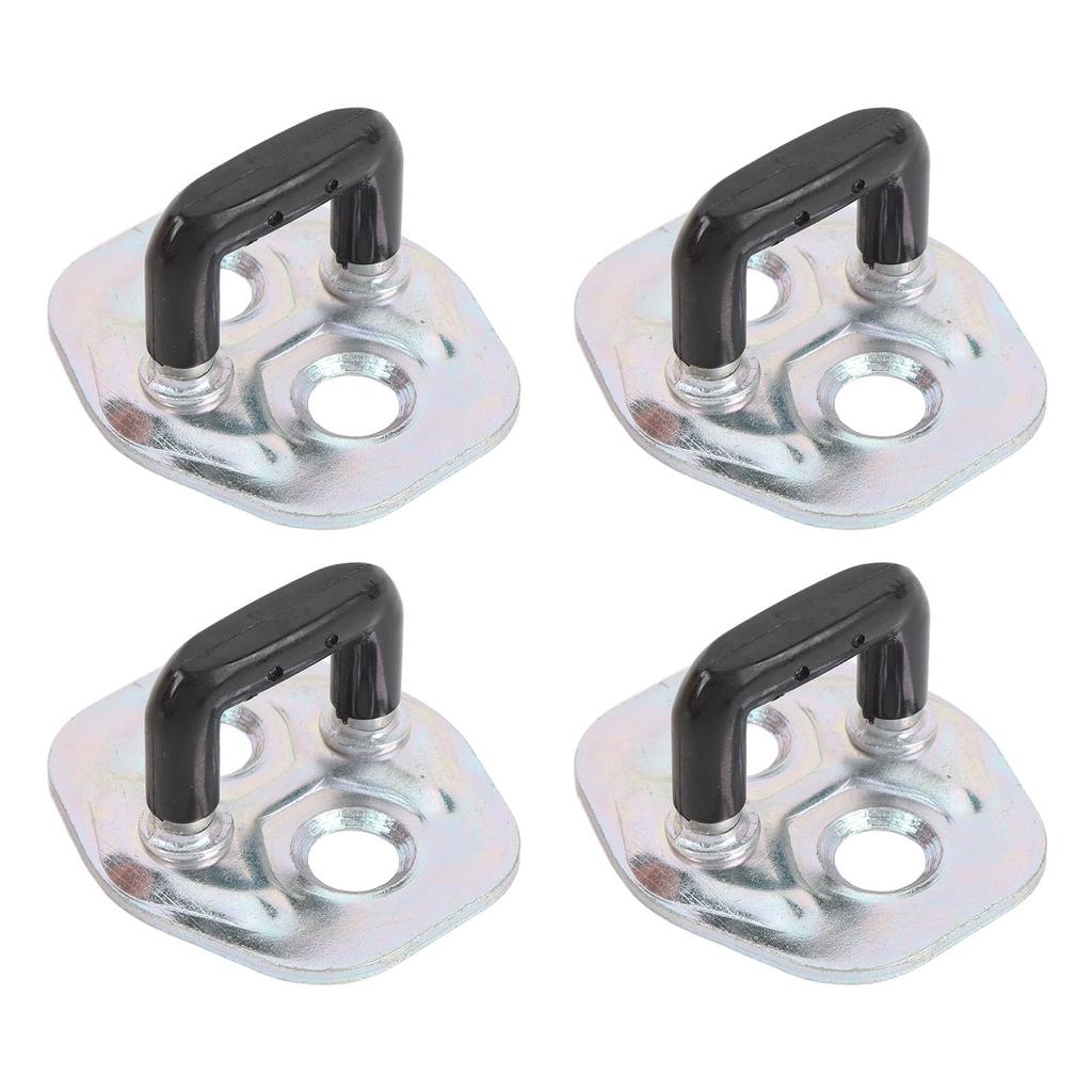 4 Pcs Metal Scratch Proof Door Lock Striker Plate Impact Resistant for Elgrand Skyline R32