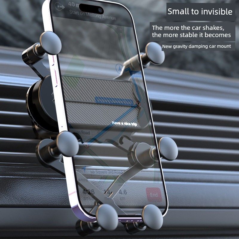 Mobile Phone Car Mount 2025 New Model Car Phone Holder for Navigation, Gravity Support, Dedicated for Air Vent