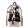 Sac à dos Classique Original Ayakashi Triangle Pupille Anime Cahier Sacs à dos Impression 3D Oxford Imperméable Sacs à dos de Voyage Garçons/Filles