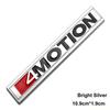 3D Metal 4MOTION Decorative Sticker For VW Passat Tanyue Golf Car Modification Parts Zf7