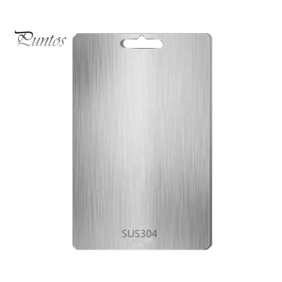 

Разделочная доска из нержавеющей стали, утолщенная стабильная разделочная доска для мяса, овощей, фруктов, сыра, против плесени, легко моется, незаменима на кухне S