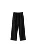 Koreanische High-Waist-Hose mit weitem Bein für Damen - Unifarben, Schlankmachend, Kordelzug, Lockerer Schnitt, Fließendes gerades Bein, Lange Hose