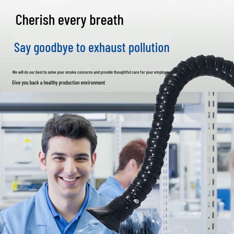 HANQIANG Mobile Industrial Fume Purifier CN Plug (adapter Included)