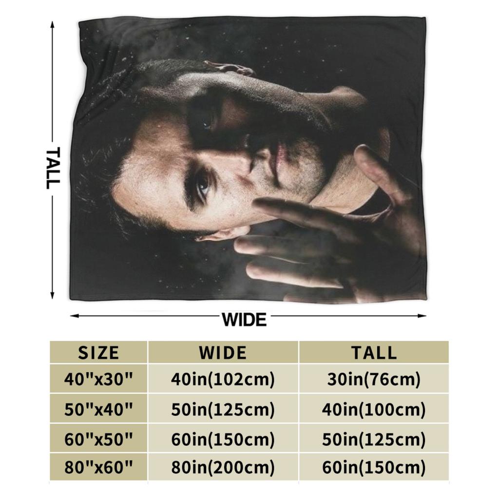 Charlie Kirk Blanket Multi-size Warm Cozy Fluffy Throw Blankets for Couch Sofa and Bed