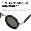 9 Level Adjustable Dimming Glasses ND Filter Fishing Sunglasses Polarized Sunglasses  Outdoor