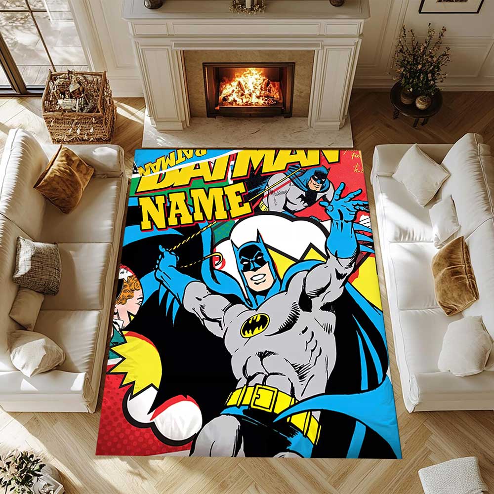 Warnermedia (26) Customize your name rug, office chair cushion, home bedroom living room gift.