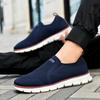 New British Style Men's Shoes Summer Breathable Sports Shoes Fly-woven Mesh Shoes Men's Large Size Shoes