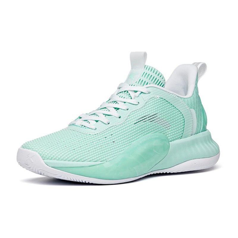 Anta Light Cavalry 6 Anti-Slip And Wear-Resistant Lightweight Low-Top Basketball Shoes Men's Porcelain Green Sneakers 112121605-6