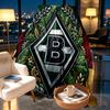 Borussia Mönchengladbach Print Decke - Weich & Bequem, für Schlafzimmer, Reisen, Sofa, Heimdekoration - Geburtstags-Weihnachtsgeschenk für Freund