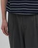 WORK ON BODY OFF (Summer Add-On) Rebe Semi-Wide One-Pleat Slacks (2 Colors)