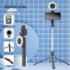 Multi-Functional Bluetooth Selfie Stick with Anti-Shake, Retractable Stand, and Portable Live Streaming Feature