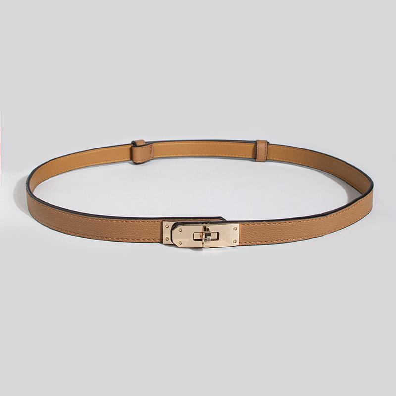 Women's Elegant Small Fragrance Style Versatile Atmospheric and Elegant Women's Belt Classic Fashion Commuting Women's Belt