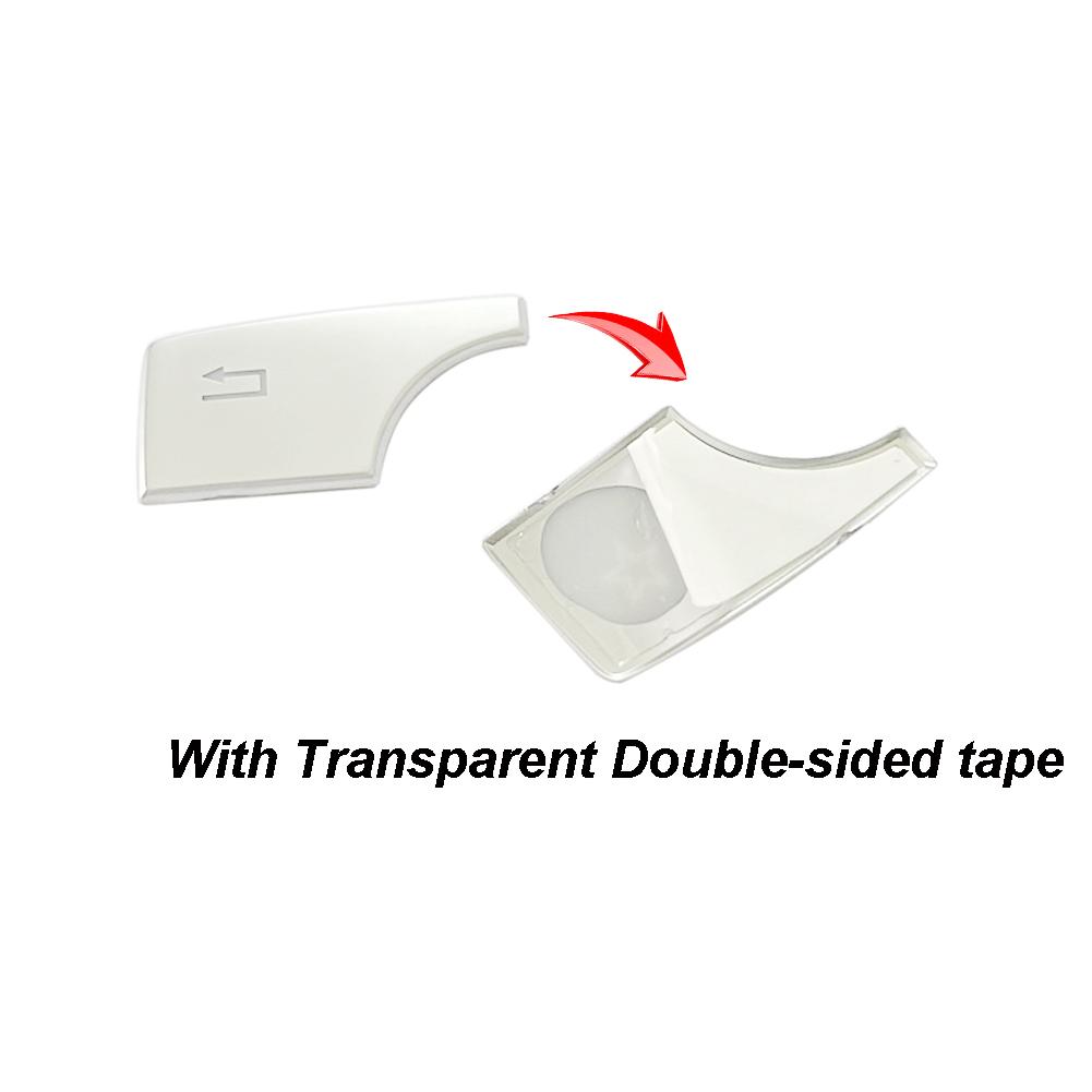 Car ABS Multimedia function Button Cover Sticker For Mercedes Benz E Class W212 2013-2015/ GL Class X166 / ML Class