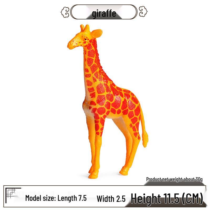 Wild Animal Figurines: Dinosaur, Lion, Tiger, Leopard, T-Rex, Zebra Models