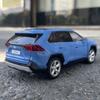 NUWE4 1:24 Toyota RAV4 SUV Alloy Cast Toy Car Model Sound and Light Children's Toy Collectibles Birthday gift