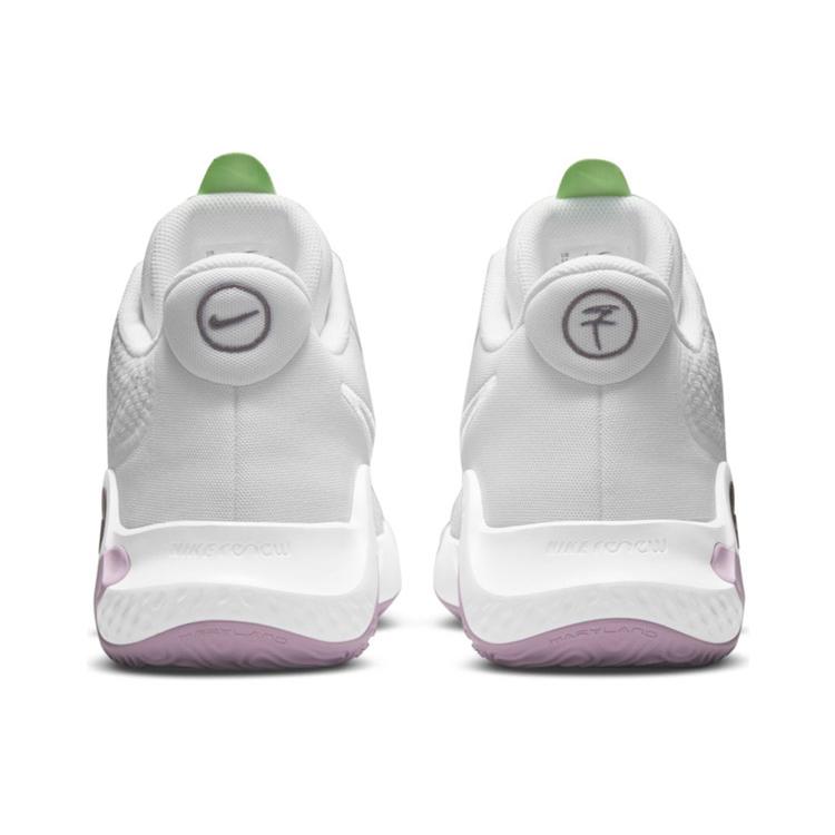 New Nike KD Trey 5 IX EP White Lime Light Purple DJ6922-100