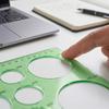 4Pcs Clear Circle Template Geometric Drawing Geometric Template Set  Architect Drafting