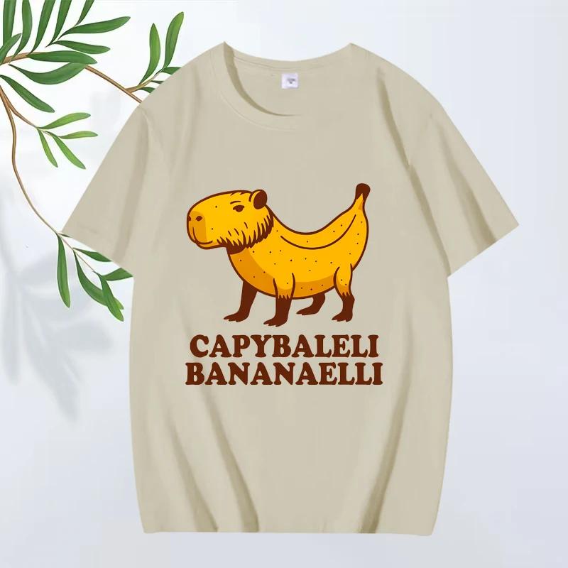 

Casual feUnisexina Italian brainrot banana capybara mee S