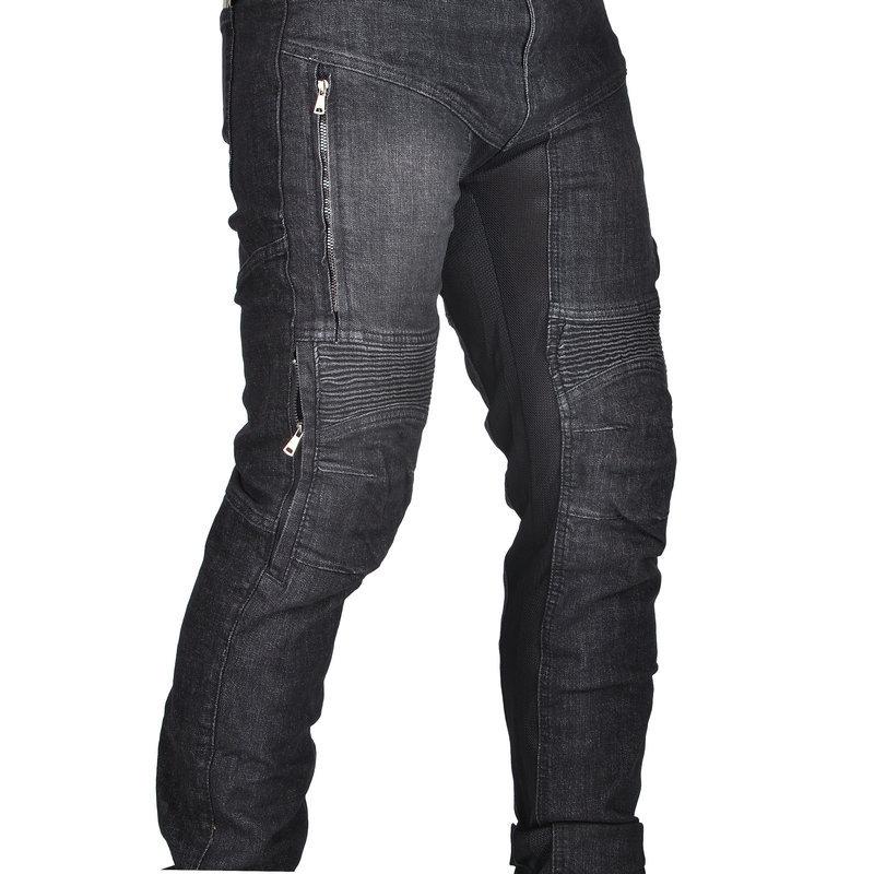 New Product Motorcycle Jeans Men's Kevlar Anti-Tear Summer Mesh Breathable Motorcycle Riding Anti-Fall Pants