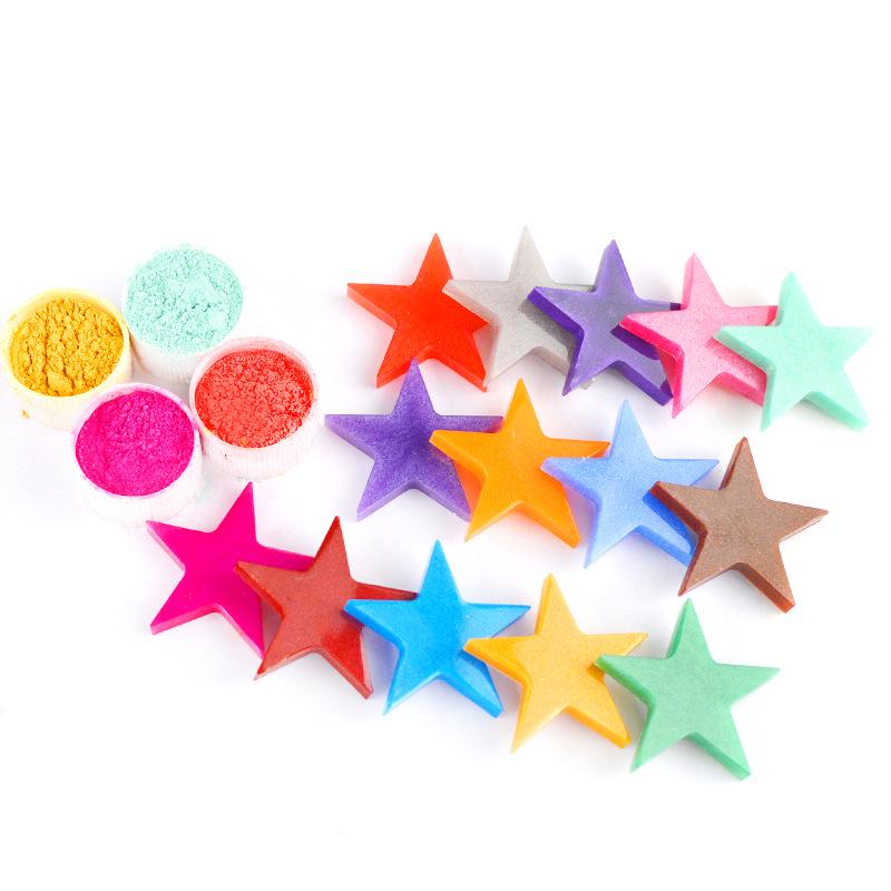 Mermaid Ji Iridescent Mica Powder: DIY Crystal Clay, Pearlescent Epoxy Resin, Glitter Pigment.
