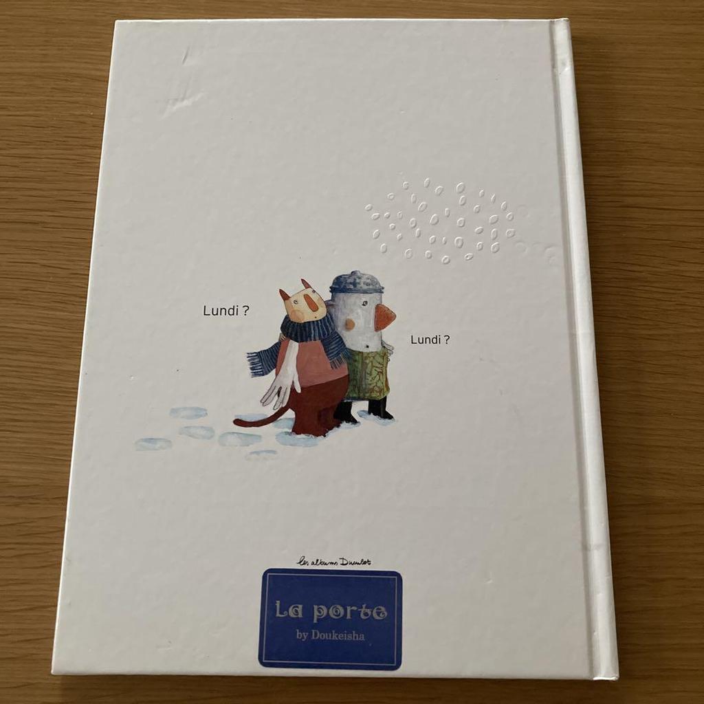 [USED] "Lundi" Aline Herbauts French Picture Book