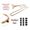 Trombone Rubber Feet & Pad Set for Brass Instruments, 12 Pieces