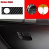 Carbon Fiber Car Glove Storage Box Handle Trim Sticker For Mazda RX-8 2004-2008