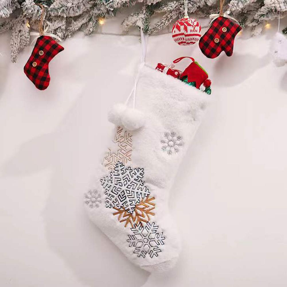 YAFEX Christmas Stocking Fireplace Large Santa Stocking For Hanging Stocking For Fill 2025 Hot Sale Brand. New And High Quality