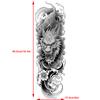 Waterproof Temporary Tattoo Sticker Cloud Dragon Full Arm Large Size Sleeve Tattoo Fake Tattoo For Men Women