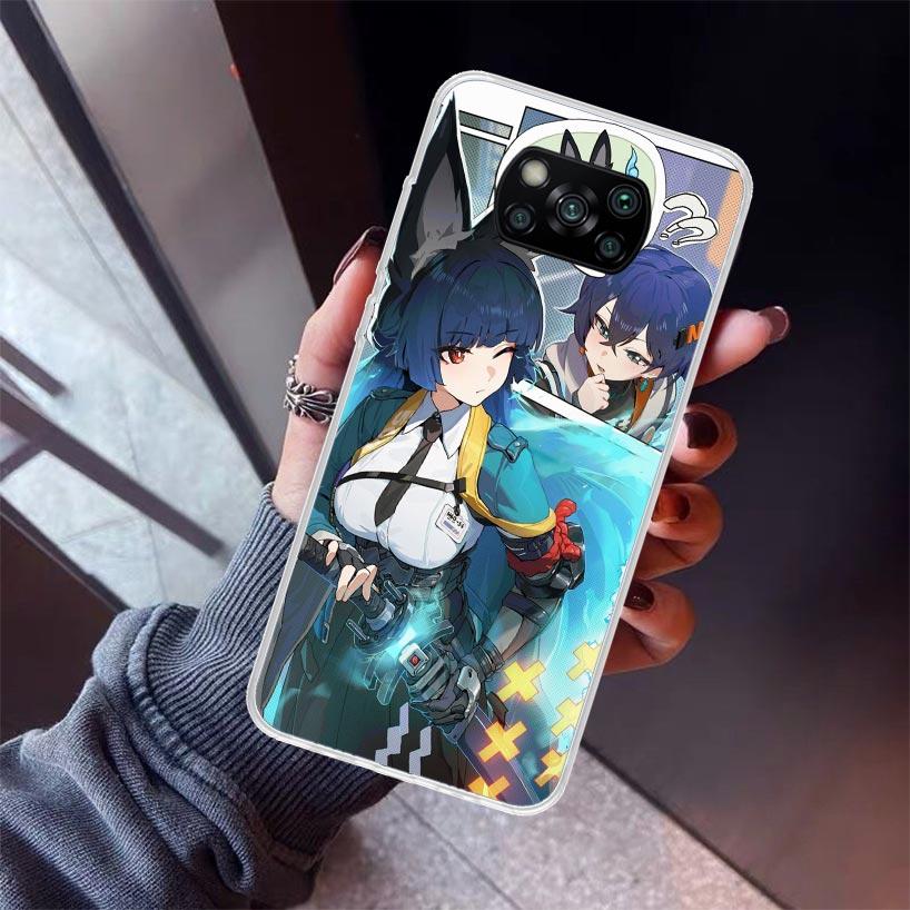 

Zenless Zone Zero Hoshimi Miyabi Phone Case For Xiaomi Poco X7 X6 X5 Pro F7 Ultra Redmi 15C 15 13 13C 12 12C 10 10A 10C 9 9A 9C Redmi 12