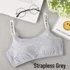 Southeast Asia Strap Backless Bandeau Top with Chest Pads - Comfortable Back Buckle Bra for Girls