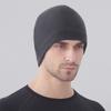 Warmer Running Winter Sport Cap Solid Color Outdoor Warm Hat Winter Running Hats  Winter Autumn