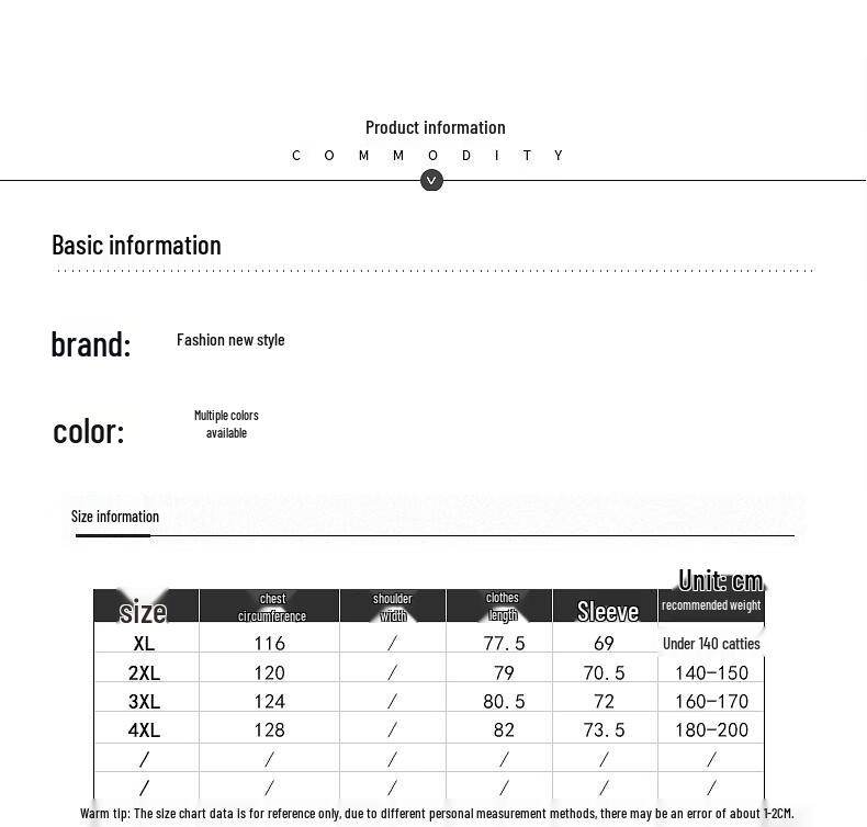 Fengxiao Women's Plus Size Loose Fit Hooded Autumn Jacket