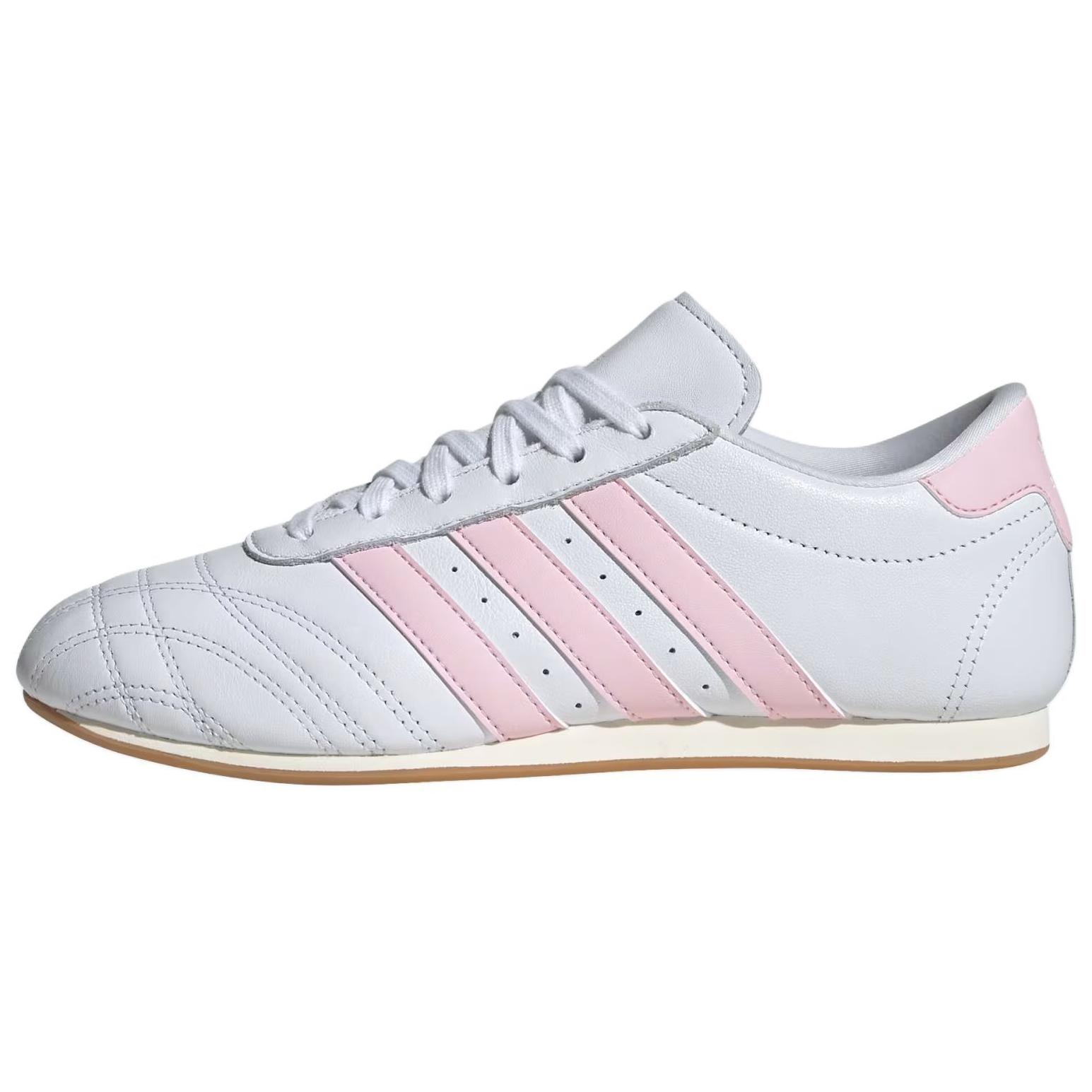 

Adidas Originals Taekwondo Anti Slip Wear Resistant Low Top Training Shoes Women s White Pink Sneakers JS0306 36⅔