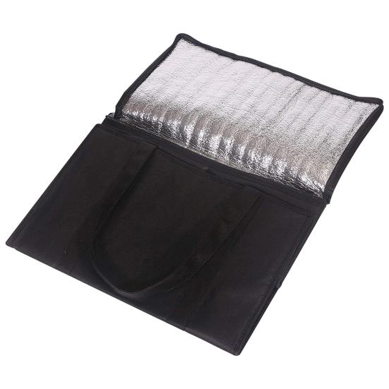 Insulation Bag Foldable Large Capacity Waterproof Autumn Picnic Aluminum Foil Food Fruit Storage Pouch for Daily Use