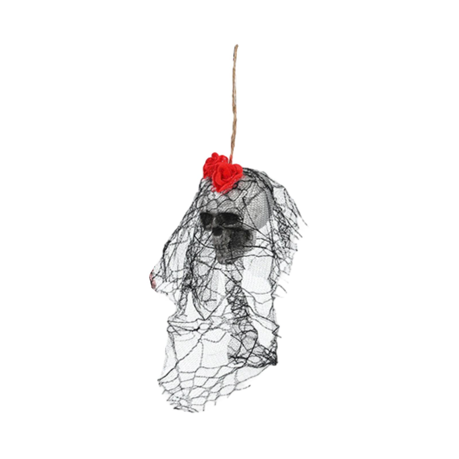 

Sheer Mesh Decoration - Hanging Phantom For Halloween Haunted House & Party Scary Decor One Size