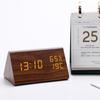 Modern LED Clock Digital Alarm Clock Featurings 12/24Hour Format Home Decors Simple Operations Timepiece  for Room