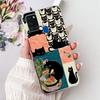 Clear For Samsung A21s SM-A217F SM-A217M Cover For Samsung Galaxy A21s Case Cute Luxury Butterfly Love Flowers Cool Painted