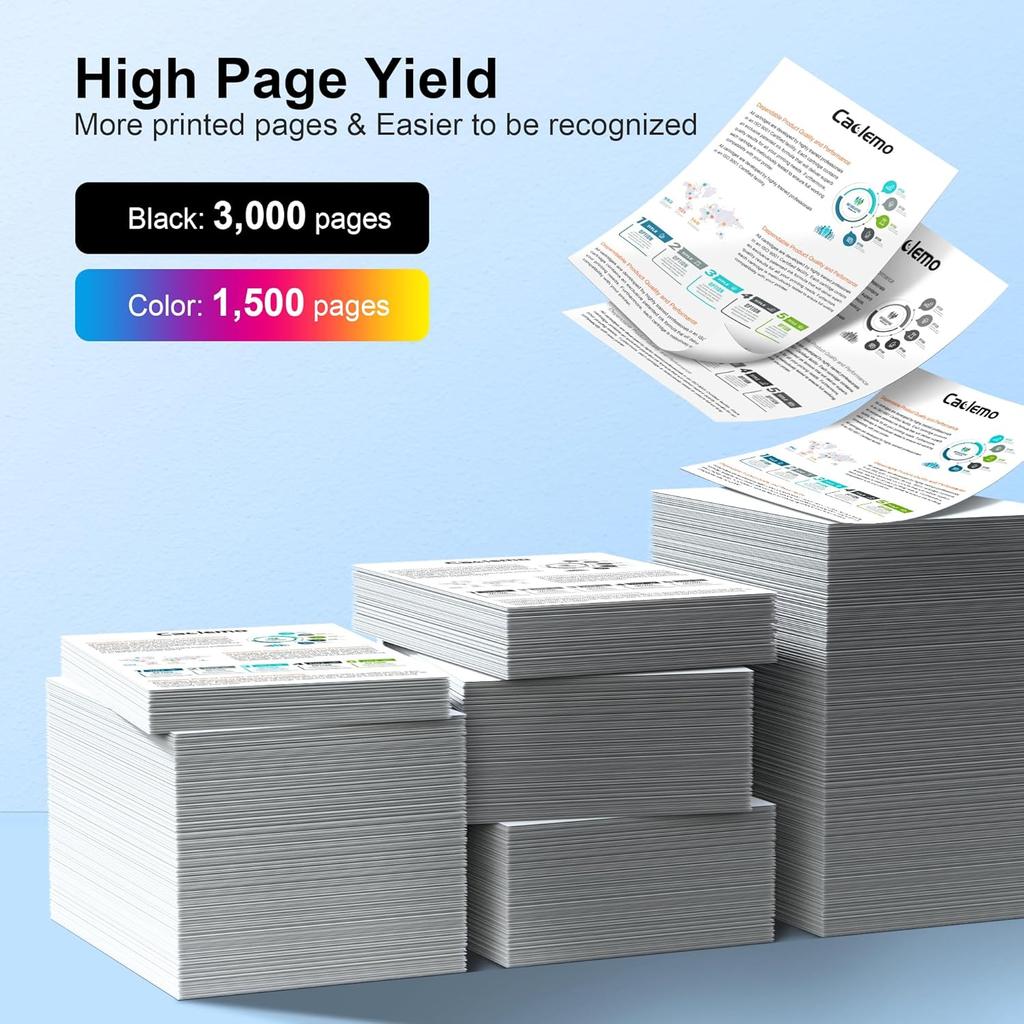 LC406 Ink Cartridges for Brother Printer for Brother LC406 Ink Cartridges LC406XL LC406 LC 406 Compatible with Brother MFC-J4535DW,