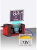 12V 6A Lead-Acid Battery Charger for Motorcycle & Car - Compatible with EU, US, UK, and AU Standards