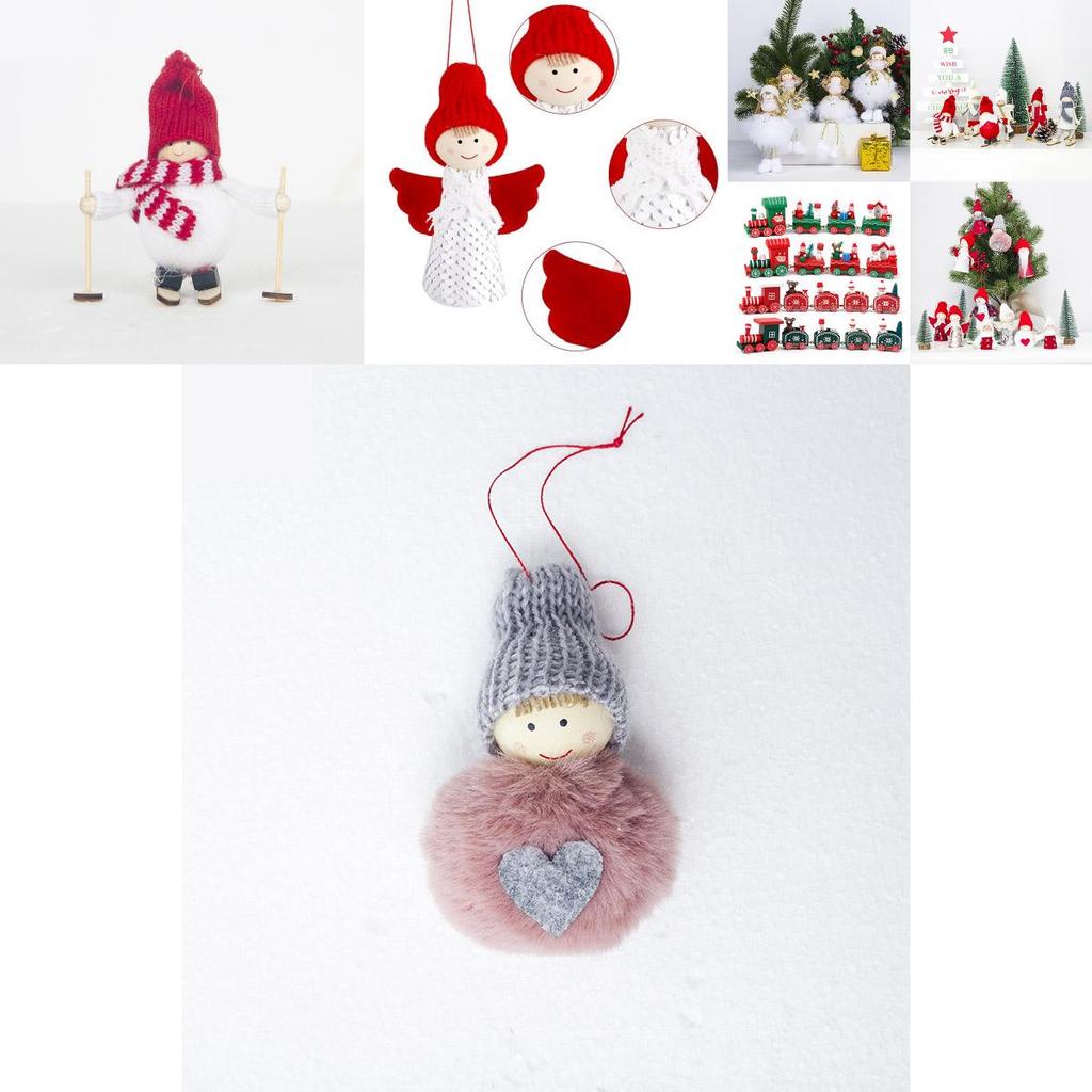 Enchanting Xmas Wooden Train Ornament For Kids Christmas Tree Decoration Delight