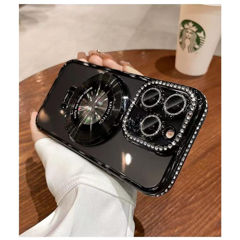 For IPhone 17 ProMax Luxury Diamond Goddess for Apple 16/14/15 Phone Case Ins Trendy Anti Drop Cover