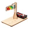 DIY-Verkehrsampelmodell aus Holz – Wissenschaftsexperimentierset für Schüler