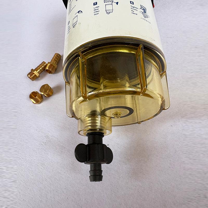 S3213 Fuel Filter Water Separator Assembly Outboard For Mercury Quicksilver OMC Marine Engine Boat 10 Micron Kit