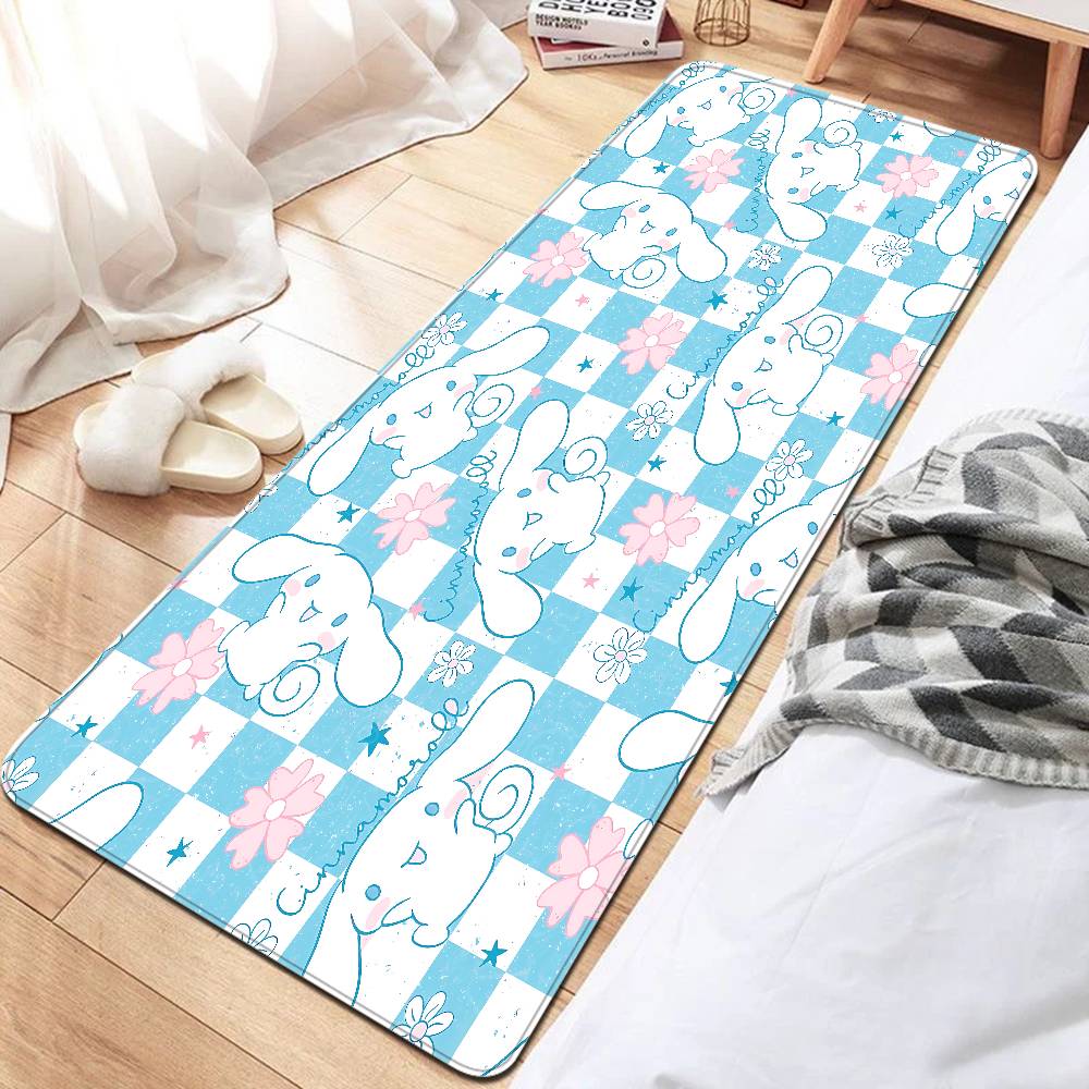 C-Cinnamoroll Kitchen Mat Kids Room Bedroom Decoration Balcony Anti-Slip Doormat Living Room Alfombra