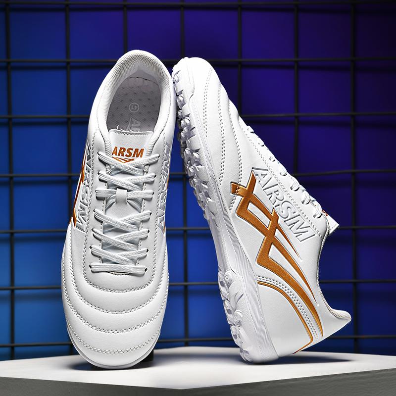 Modă 2025 Pantofi de Fotbal Profesionali pentru Bărbați Verde Glezene Înalte Pantofi de Antrenament Fotbal Bărbați Exterior Antiderapanți FG TF Fotbal Futsal S