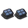 2 Pcs Scrubber Filter Highly Efficient Reusable Vacuum Cleaner Filter for Midea GX5